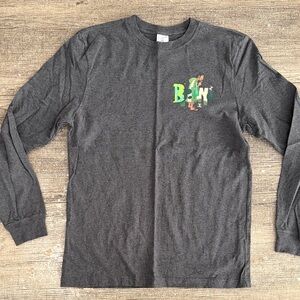 Disney Encanto ‘We don’t talk about Bruno’ gray graphic long sleeve t-shirt